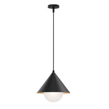 Elstead Lighting Remyck ALM-REMYCK-P-BK Závěsná lampa 1x60W/E27 IP20