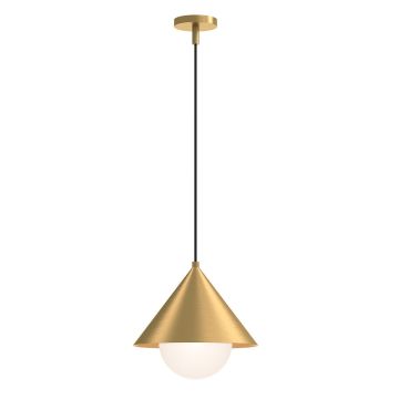 Elstead Lighting Remyck ALM-REMYCK-P-GD Závěsná lampa 1x60W/E27 IP20