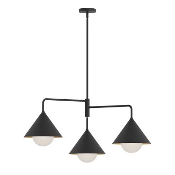 Elstead Lighting Remyck ALM-REMYCK3-BK Lustr 3x60W/E27 IP20