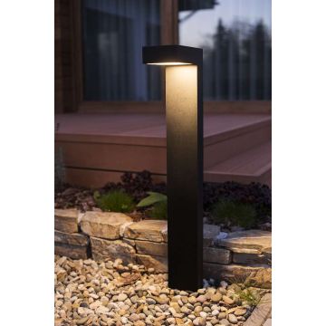 Norlys ASKER 1310BC Stojací lampa 1x9.5W/LED 3000K 1080LM IP65