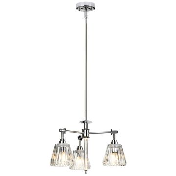 Elstead Lighting AGATHA BATH-AGATHA3P-PC Stropní lampa 3x3,5W/G9 320LM IP44