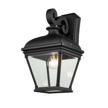 Elstead Lighting Bayview BAYVIEW-2L-BK Kinkiet 1x60W/E27 IP44