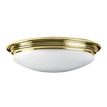 Elstead Lighting Brompton BATH-BROMPTON-F-PB Plafon 1x10W/GX53 IP44