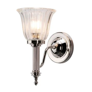 Elstead Lighting CARROLL BATH-CARROLL1-PN Nástěnná lampa 1x40W/G9 IP44