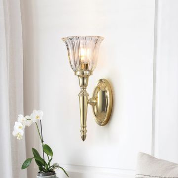 Elstead Lighting DRYDEN BATH-DRYDEN1-PB Nástěnná lampa 1x40W/G9 IP44