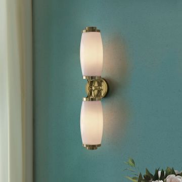 Elstead Lighting ELIOT BATH-ELIOT2-PB Nástěnná lampa 2x40W/G9 IP44