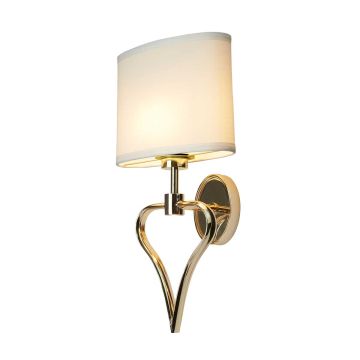 Elstead Lighting FALMOUTH BATH-FALMOUTH-FG Nástěnná lampa 1x3,5W/G9 + 1x1W/LED 320LM, 70LM IP44