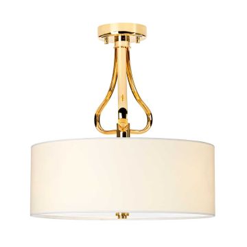 Elstead Lighting FALMOUTH BATH-FALMOUTH-SF-FG Stropní lampa 3x3,5W/G9 320LM IP44