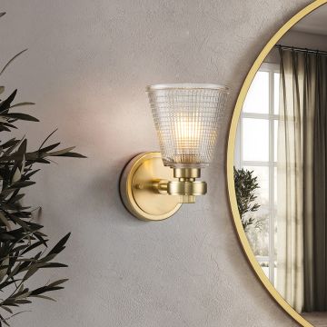 Elstead Lighting Gunnislake BATH-GUNNIS1-BB Kinkiet 1x3.5W/G9 IP44