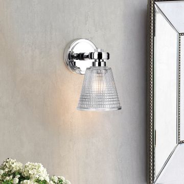 Elstead Lighting GUNNISLAKE BATH-GUNNIS1-PC Nástěnná lampa 1x3,5W/G9 320LM IP44