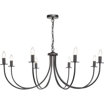 Dar Lighting Becca BEC0822 Lustr 8x40w/e14