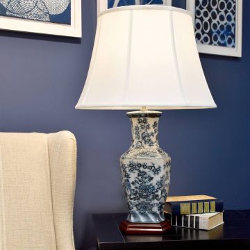 Elstead Lighting BLUE BLUE-HEX-TL Stolní lampa 1x60W/E27