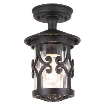 Elstead Lighting HEREFORD BL13A-BLACK Stropní lampa 1x60W/E27 IP23