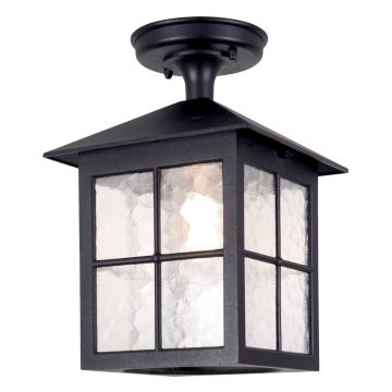 Elstead Lighting WINCHESTER BL18A-BLACK Stropní lampa 1x60W/E27 IP43