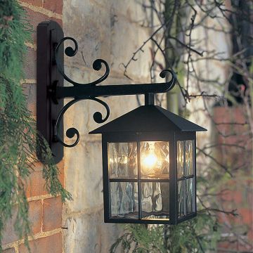 Elstead Lighting WINCHESTER BL19-BLACK Nástěnná lampa 1x60W/E27 IP43