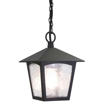 Elstead Lighting YORK BL6B-BLACK Závěsná lampa 1x60W/E27 IP43