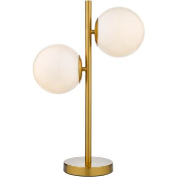 Dar Lighting Bombazine BOM4235 Stolní lampa 2x40w/e14