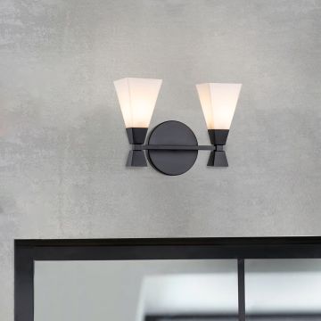 Elstead Lighting Bowtie BOWTIE-2-MB Nástěnná lampa 2x3 W/G9 3000 K 600 lm ip44