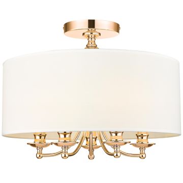 Cosmolight ABU DHABI C05442AU-WH Stropní lampa 5x40W/E14