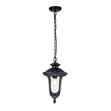 Elstead Lighting Chicago CC8-S-BK Lampa wisząca 1x60W/E27 IP44