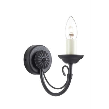 Elstead Lighting CHARTWELL CH1-BLACK Nástěnná lampa 1x60W/E14