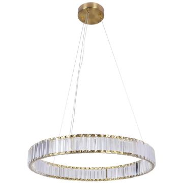 Polux CRISTALIA 338259 Závěsná lampa 4000K 4300lm ip20