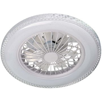 Polux EGYPT 341297 Ventilátor 3000K-4000K-6500K 5300lm ip20
