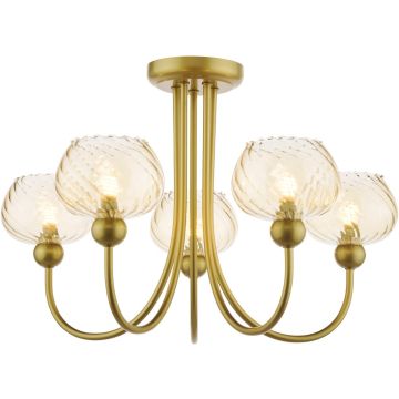Dar Lighting Cognac COG0535 Stropní lampa 5x40w/G9 ip20