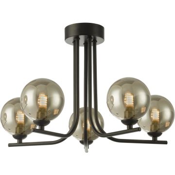 Dar Lighting Cradle CRA5422-01 Stropní lampa 5x25w/g9 ip20