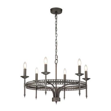 Elstead Lighting CROWN CROWN6 Lustr 6x60W/E14