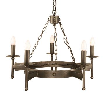 Elstead Lighting CROMWELL CW5-OLD-BRZ Lustr 5x60W/E14