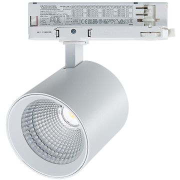 Zambelis 3-Phase Track S198 Kolejový reflektor 25W/led 3000K 2460lm IP20