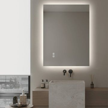 Zambelis MIRROR WITH LED 25391 Zrcadlo 20W/led 3000-4000K 985-1062lm IP44
