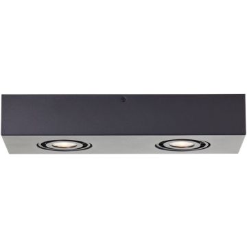 Brilliant Doro G99721/76 Stropní lampa 2x4,5w/gu10 3000k 345lm IP20