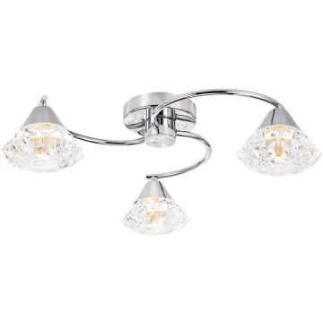 Dar Lighting Dilys DIL5350 Stropní lampa 3x5w/g9 ip20