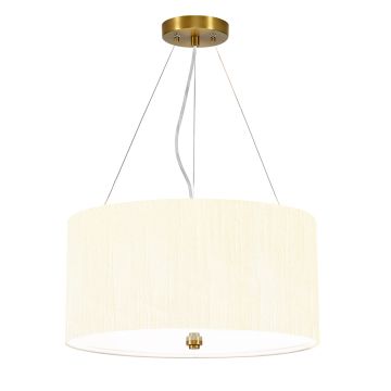Designer’s Lightbox Pearce DL-PEARCE18-3LT-IV-AB Lampa wisząca 3x60W/E27