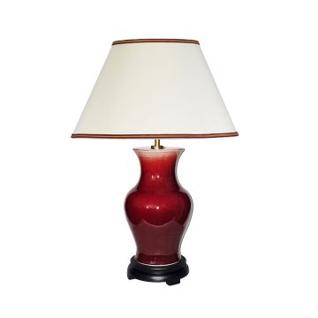 Elstead Lighting Oxblood DL-MAJIN-SMALL-TL-OXB Stolní lampa 1x60 W/E27