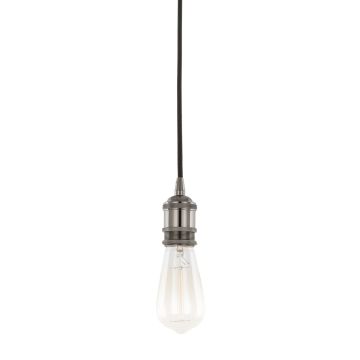 Italux CLASSO DS-M-034 SHINY BLACK Závěsná lampa 1x60W/E27 IP20