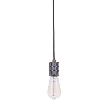 Italux MILLENIA DS-M-010-03 MATT BLACK Závěsná lampa 1x60W/E27 IP20