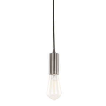 Italux MODERNA DS-M-038 SHINY BLACK Závěsná lampa 1x60W/E27 IP20
