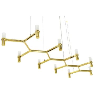 King Home ATOMIC LONG DW-d1005-10C.GOLD Závěsná lampa 10x10W/G9 IP20