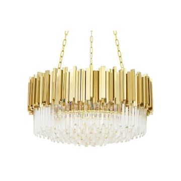 King Home IMPERIAL GOLD DW-D5688M.GOLD Závěsná lampa 16x40W/E14 IP20