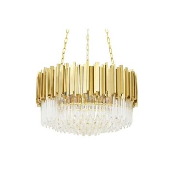 King Home IMPERIAL GOLD DW-D5688S.GOLD Závěsná lampa 12x40W/E14 IP20