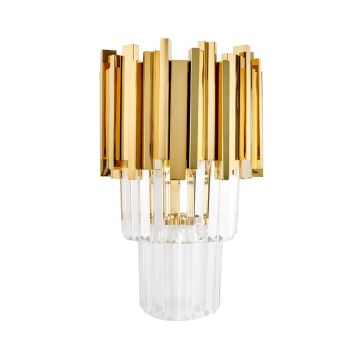 King Home IMPERIAL WALL GOLD DW-B5688S.WALLGOLD Nástěnná lampa 3x40W/E14 IP20