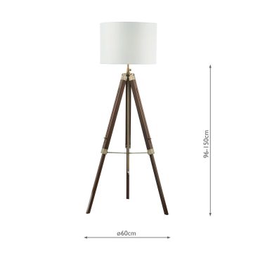 Dar Lighting EASEL EAS4947 Základna 1x60W/E27 IP20