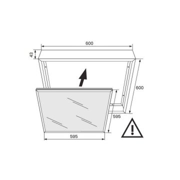 Eko Light LED PANEL EKP9131 Montážní sada IP20