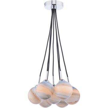 Dar Lighting Elpis ELP342-07L Závěsná lampa 7x25w/g9 ip20