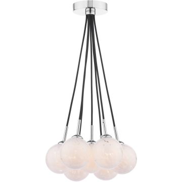 Dar Lighting Elpis ELP342-17 Závěsná lampa 7x40w/g9 ip20