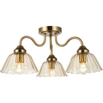 Dar Lighting Erika ERI5363 Stropní lampa 3x40w/E14