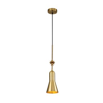 Elstead Lighting Etoile ETOILE-P-S-AB Závěsná lampa 1x60 W/E27